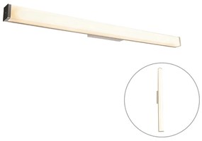 Modern fürdőszobai fali lámpa acél 92 cm IP44 - Cascada