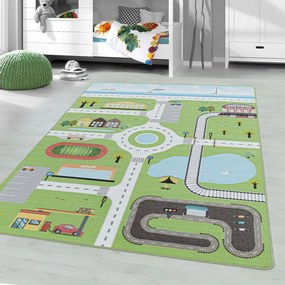 Zöld gyerek szőnyeg 160x230 cm Play – Ayyildiz Carpets