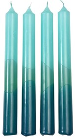Gyertya szett 4 db-os, égési idő 6 óra Dip Dye – Rex London