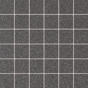 Mozaik Rako Taurus Granit fekete 30x30 cm matt TDM05069.1