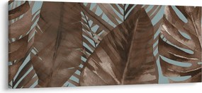 Kép - Pálma levél, akvarell (120x50 cm)