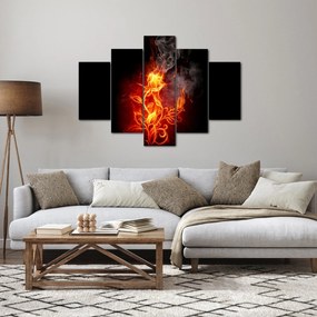 Kép - Rózsák a tűzben (150x105 cm)
