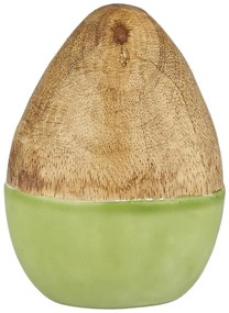 IB Laursen Álló húsvéti tojás, zöld-barna