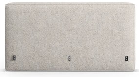 Bézs kárpitozott ágytámla 229x100 cm Olivia – Micadoni