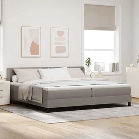 Boxspring ágy matraccal matracmal Tópszínű 200 x 200 cm