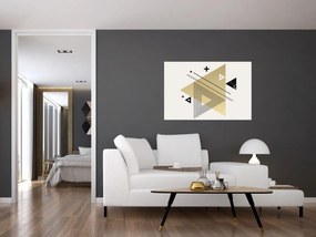 Kép - Geometriai formák N⁰4 (90x60 cm)
