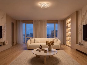 LED mennyezeti lámpa + távirányító 55 W – J3375/W