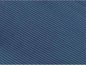 Kék kordbársony kanapé 250 cm Belair – Bobochic Paris