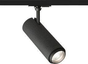 RENDL FOCUS 20 DIMM egyáramkörös sínre fekete 230V LED 20W 10 60° 3000K 4000K 5000K