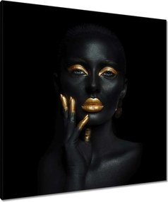 Vászonkép 80x80 Aranyszínű kép