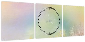 Kép - Festett rét 2 (órával) (90x30 cm)
