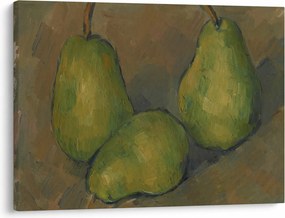 Kép - Paul Cézanne, Three Pears, reprodukciók (70x50 cm)