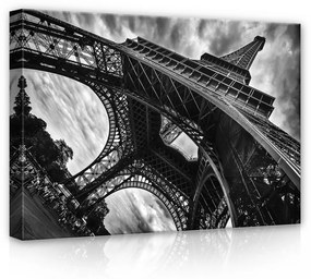 Eiffel torony, vászonkép, 70x50 cm méretben