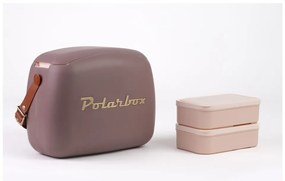 Barna hűtődoboz 6 l Classic Gold – Polarbox