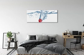 Canvas képek málna víz 100x50 cm