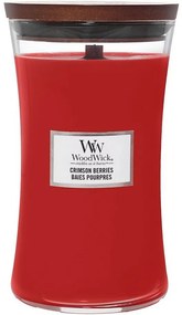 WoodWick Illatos gyertya nagy vázában CrimsonBerries, 609 g