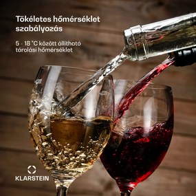Klarstein Shiraz Premium Smart 24, borhűtő