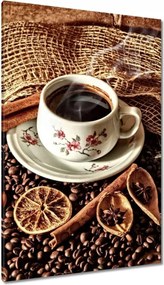 Vászonkép 80x120 Kávéscsésze vaníliával