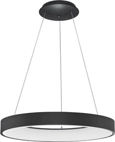 FĂŒggesztĂ©k Fekete RANDO THIN NOVA LUCE 9453451