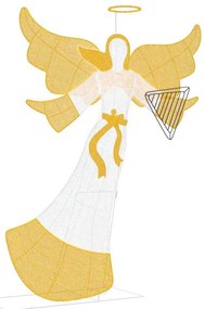 Világító szög Meleg fehér 116 x 29 x 158.5 cm Poliészter