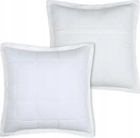 Díszpárna Ellie 45x45 cm fehér steppelt, pamut