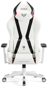 Diablo X-Horn 2.0 gamer szék Átlagos méret: Fehér-fekete