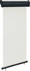 vidaXL krémszínű oldalsó terasznapellenző 105 x 250 cm