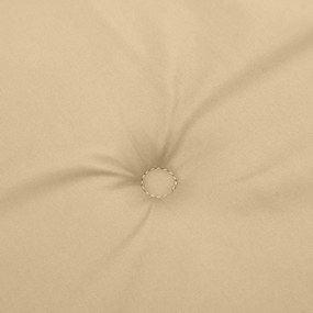 2 db melange bézs szövet kerti padpárna 180 x 50 x 7 cm