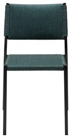 Türkiz étkezőszék Loop – DAN-FORM Denmark