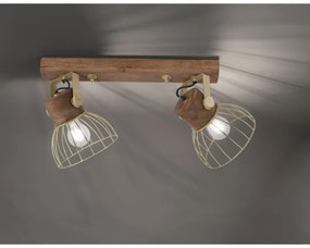 Leuchten Direkt 11487-60 - Spotlámpa ALAMI 2xE27/25W/230V