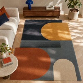 Kézi szövésű gyapjú szőnyeg 120x180 cm Lozenge – Flair Rugs