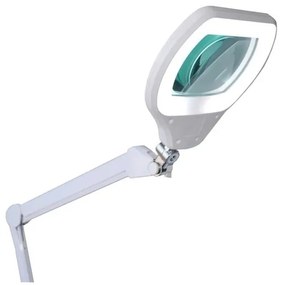 LED Dimmelhető asztali lámpa nagyítóval LED/12W/230V fehér