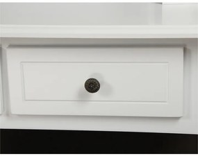 Dekoratív asztal székkel RODES NEW, fehér