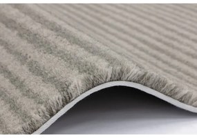 Krémszínű gyapjú szőnyeg 120x180 cm Calisia M Ribs – Agnella