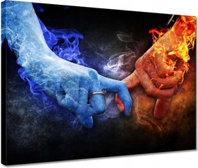 Vászonkép 40x30 Nehéz szerelem