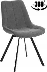 Szürke kárpitozott forgószék nappali konyha étkező iroda Lapo