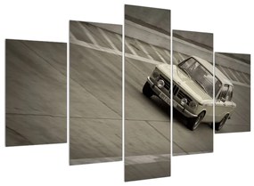Veterán autó képe (150x105 cm)
