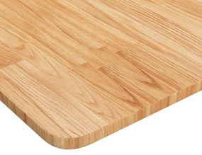 világosbarna kezelt tömör fa fürdőszobai pult 60x40x1,5 cm