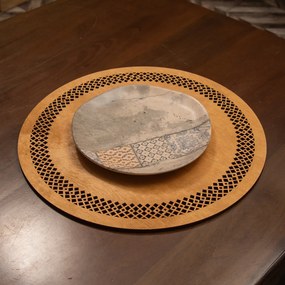 Seljuk tálca, méz, 36×36 cm – TR790PYN1137