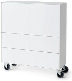 Fehér magas komód 91x103 cm Edge by Hammel - Hammel Furniture