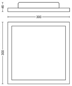 Philips - LED Dimmelhető mennyezeti lámpa Hue AURELLE LED/19W/230V + távirányító