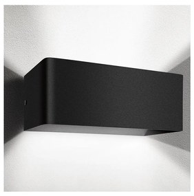 Aigostar - LED Fali lámpa LED/12,5W/230V 20x10 cm fekete