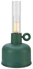 Sötétzöld LED asztali lámpa (magasság 22 cm) Astrid – Markslöjd