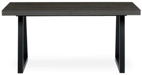 Bővíthető Étkezőasztal 160–240×90 cm, Laminált Szürke Tölgy. HT-R5624 GREY