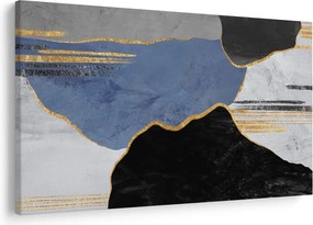 Kép - Texturált formák (90x60 cm)