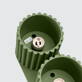 Sollux SL.1795 - AURA spotlámpa 2xGU10/10W/230V zöld