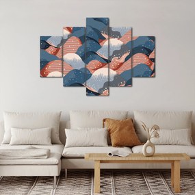 Kép - Japán hullámok (150x105 cm)