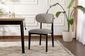 Lionte Grey and Black étkezőszék szett, 2 db