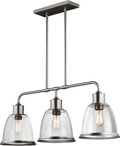 Feiss HOBSON FE-HOBSON-3P-SN Függőlámpa 3x75W/E27