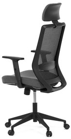 Fekete Hálós Irodai Szék Szinkron Mechanikával. KA-V3329 BK